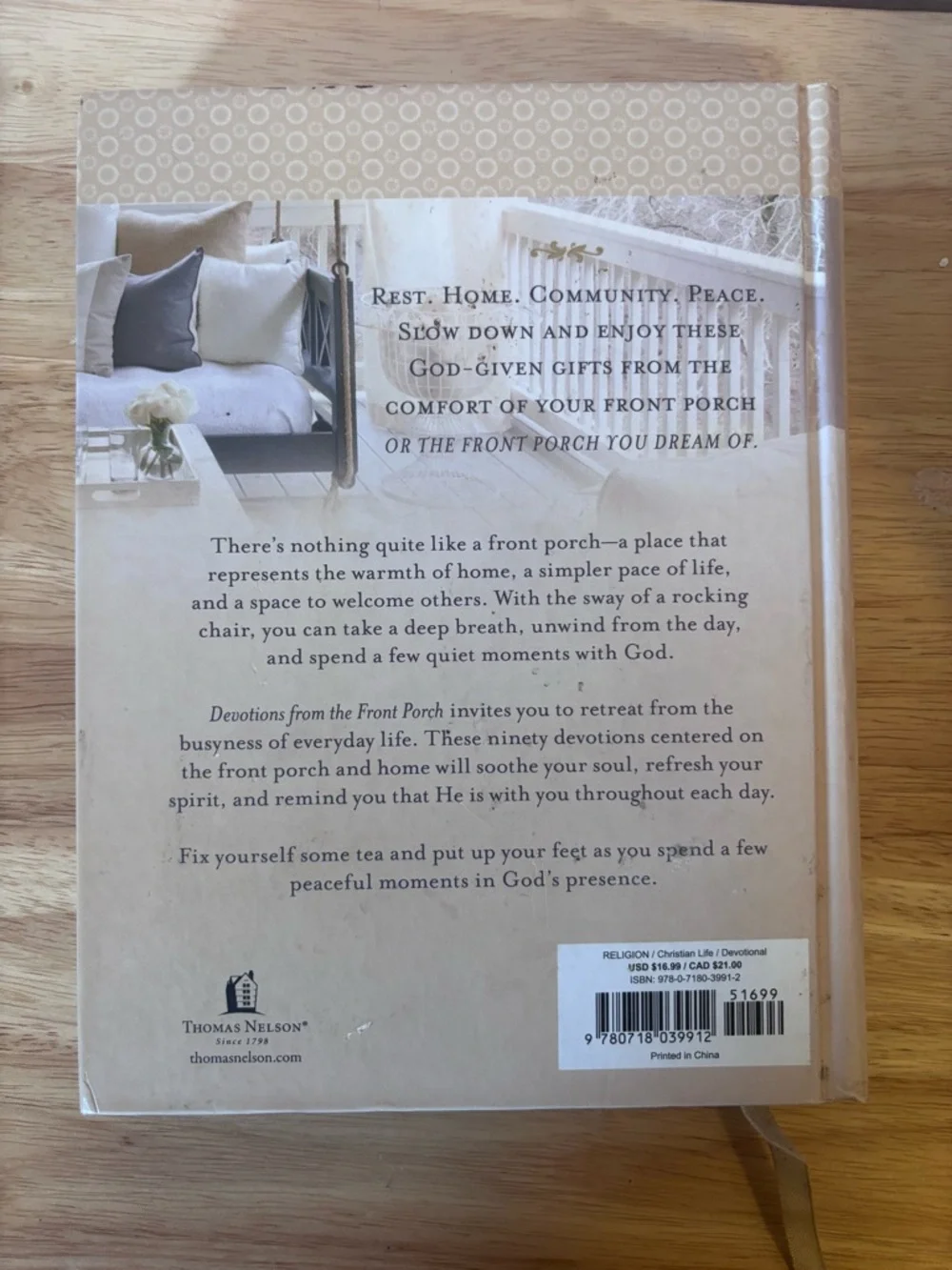 Thomas Nelson devotions from